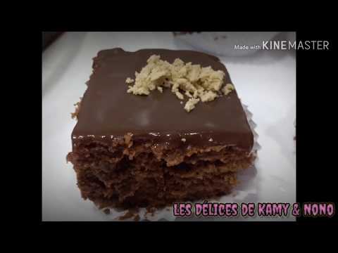 Les carrés au chocolat facile  مربعات بكريمة الشكولاطة بنينة واقتصادية و ساهلة بزاااف مع كامي و نونو