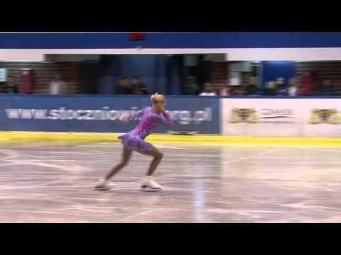 14 Alina MILEVSKAIA (UKR) - ISU JGP Baltic Cup 2011 Junior Ladies Short Program
