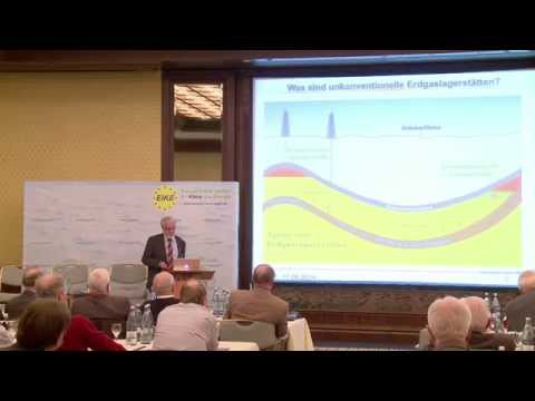 Dr. Volker Wrede: Hydraulic Fracturing in Deutschland - Die Risiken aus geowissenschaftlicher Sicht