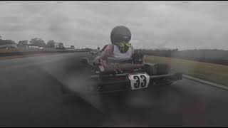 IKD 2026 KANSW STATE SERIES Rd3 - Newcastle - Drove from 16th to 5th in the RAIN 