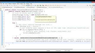 📚 ConcurrentModificationException in Java | The Reading List Twist! 📖 | QA Story Style 🎥