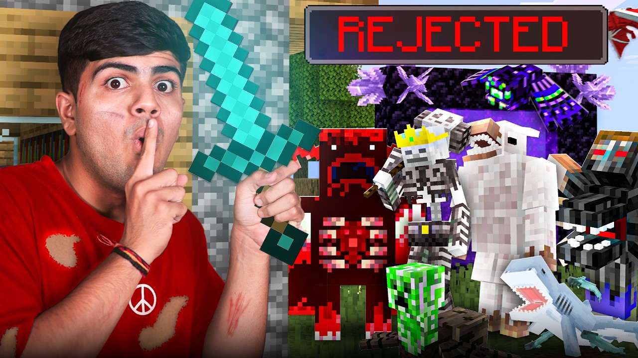 I Collected Every Mob Mojang Rejected!
