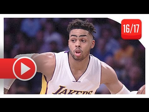 D'Angelo Russell Full Highlights vs Cavaliers (2017.03.19) - Career-HIGH 40 Pts, 6 Ast