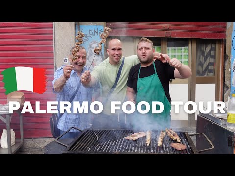 PALERMO FOOD TOUR 🇮🇹 | Sicilian Street Food in Palermo | Best Arancini and Cannoli