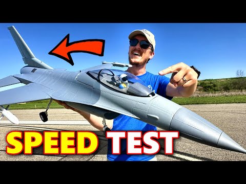 How FAST is the FMS F-16C 70mm EDF Jet?