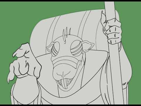 slightly(Animated) Dwarf vs Skaven