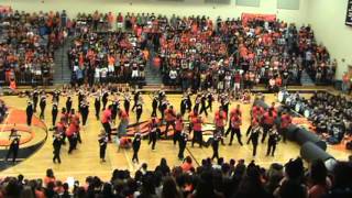 preview picture of video 'Mane Attraction Homecoming Pep Rally 2012'