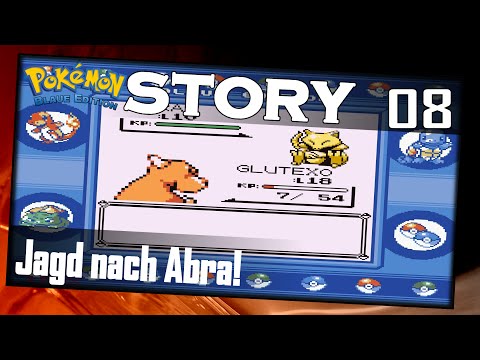 Pokémon Blau #008[GERMAN|HD+|STADIUM CHALLENGE] Jagd nach Abra für Mew-Glitch!