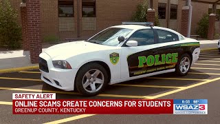 Online scams create concerns for students in Greenup County, Ky.