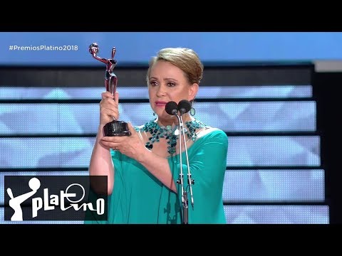 Premios PLATINO 2018 – Adriana Barraza agradece el PLATINO de Honor