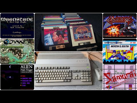 Borsuk Retro Gry TV: AMIGA - Gość Specjalny QURT i jego Amiga 500 + Granie z Dyskietek!