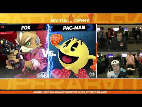 Youmacon 2019 SSBU Top 48 - nT | Aquatic (Fox) vs Alphamew (Greninja/Pac-Man)