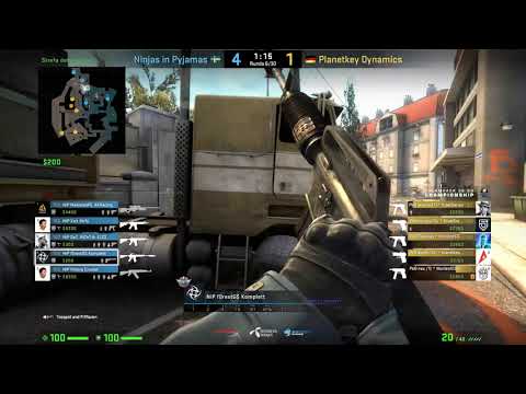 Ninjas in Pijamas vs Planetkey Dynamics - Group C - DreamHack Winter 2014 - CS:GO