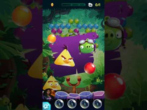 Angry birds balloon pop level 6