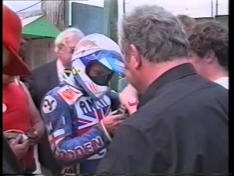 1992 Commonwealth Final at King's Lynn Heat 5 Martin Dugard Crash