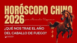 HORÓSCOPO CHINO 2026: PREDICCIONES PARA TODOS LOS SIGNOS EN EL AÑO DEL CABALLO DE FUEGO.