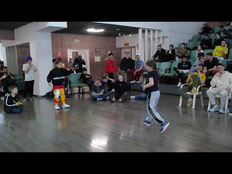 top16 до 13 лет bgirl Зая vs bgirl Potaya - "ALL OPTION" break dance battle