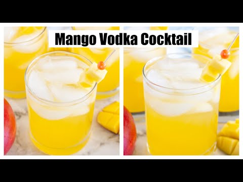 Mango Vodka Cocktail