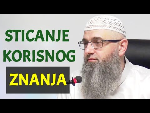 Sticanje korisnog znanja - dr. Safet Kuduzović