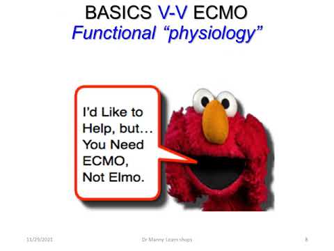 Dr Manny V-V ECMO Learn shop part 4: Circuit dynamics