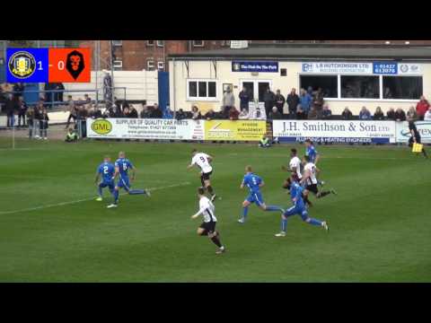 Gainsborough Trinity vs Salford City: Match Action - 14/4/17