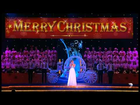Marlisa Punzalan - A Dream Is A Wish Your Heart Makes - (live} at Carols In The Domain 2014