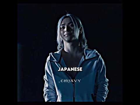 chishiya's voice in different languages