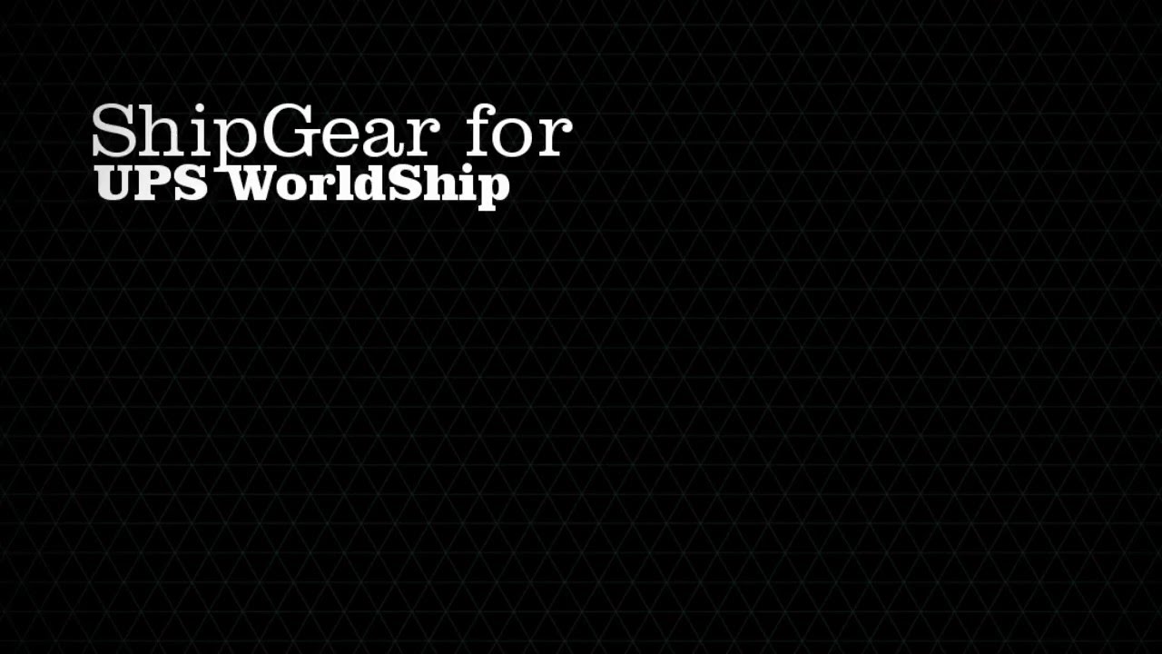 Sage 100 Shipping Software for UPS - ShipGear