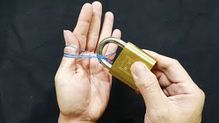 Best Magic Trick blow your mind. Tutorial Rubber Band and the Lock Trick. TNT Magic Trick.