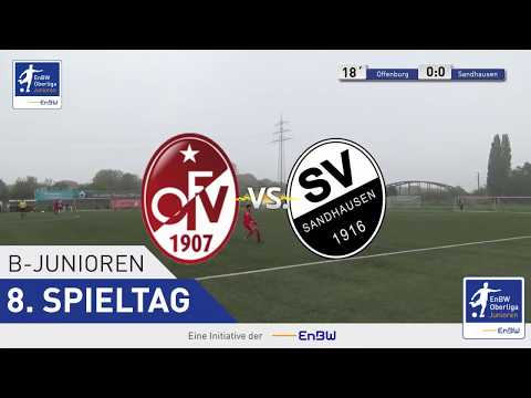 8. Spieltag - B-Junioren: Offenburger FV - SV Sandhausen