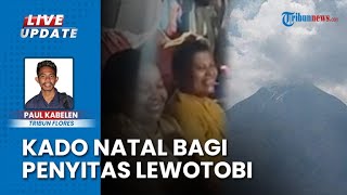 Kado Natal Terindah Penyintas Gunung Lewotobi Laki-laki NTT, Status Turun Jadi Level III Siaga