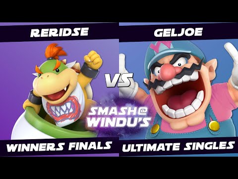 reridse (Bowser Jr.) vs GelJoe (Wario) - Smash @ Windu's 108 - Winners Finals SSBU