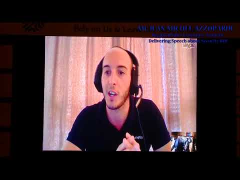 Mr.Jean Michel Azzopardi delivering Security ROI? in Cashless economy 2017