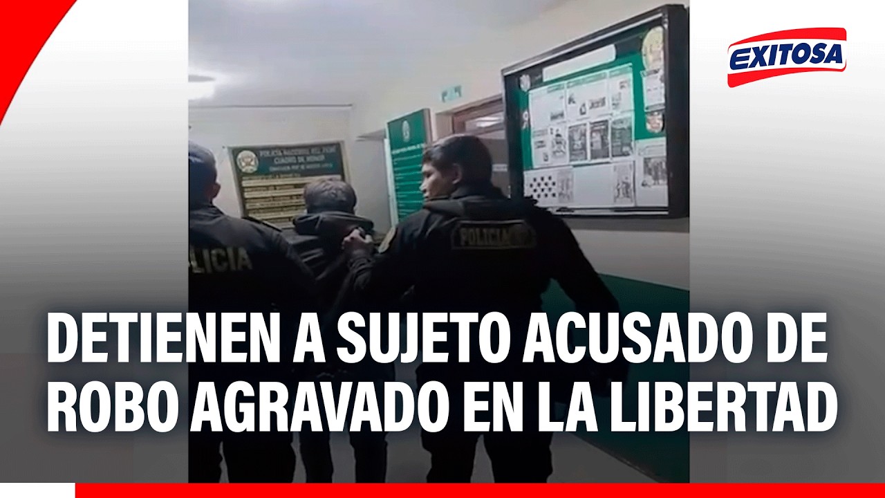 🔴🔵 Joven acusado de hurto agravado fue detenido en el sector Buenos Aires, en La Libertad