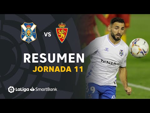Highlights CD Tenerife vs Real Zaragoza (1-0)