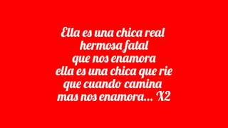 Chica real ( letra)