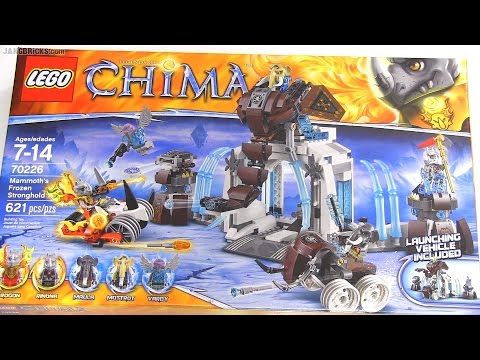 Vidéo LEGO Chima 70226 : La forteresse glacée du Mammouth