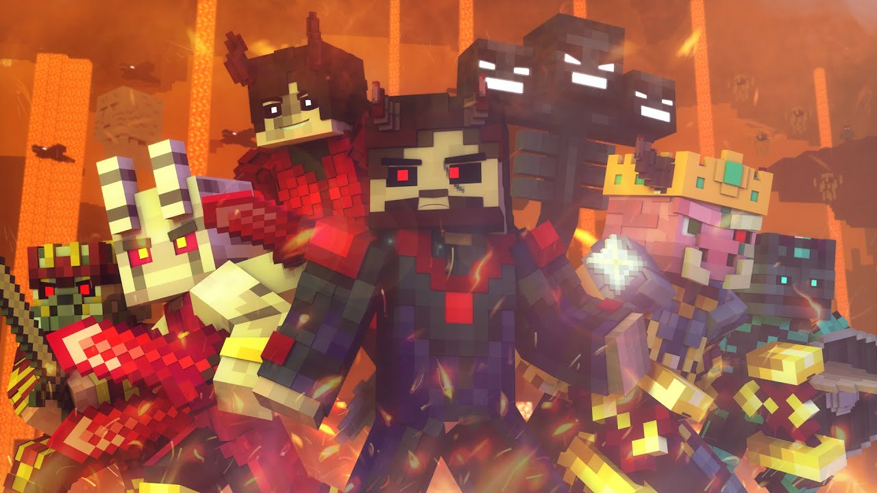 "Pretty In The Sky" - A Minecraft Music Video ♪