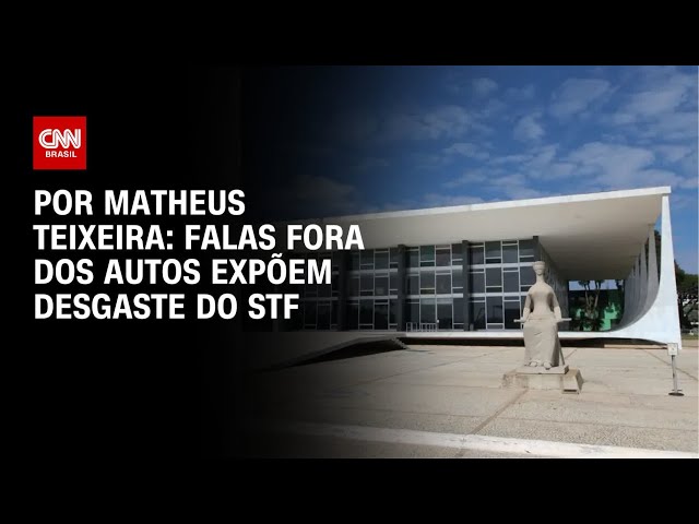 Análise: Falas fora dos autos expõem desgaste do STF | BASTIDORES CNN