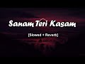 Sanam Teri Kasam [Slowed + Reverb] | Sanam Teri Kasam | Palak Muchhal, Ankit Tiwari | Lofi Song