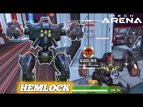 Hemlock and Savant 12:- Is This Build The Best For Hemlock? Mech Arena