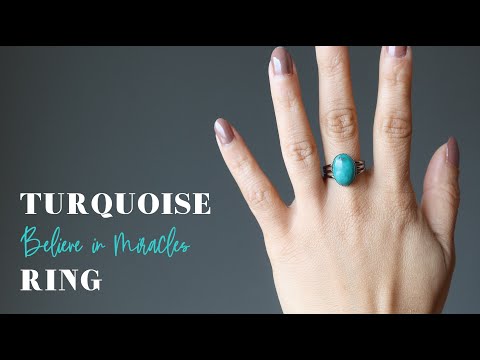 Shop Turquoise Rings - Believe in Miracles
