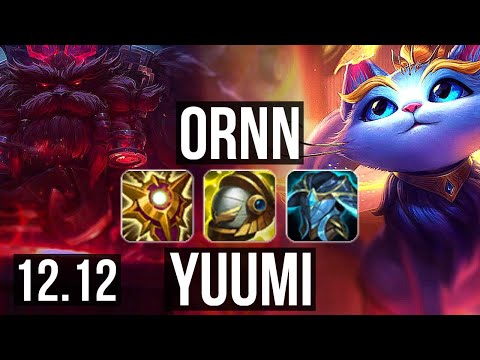 ORNN & Kai'Sa vs YUUMI & Ashe (SUP) | 74% winrate, 3/3/13 | KR Master | 12.12
