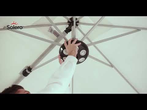 Solero® Cielo Pro – Ampelschirm – 260×260 cm
