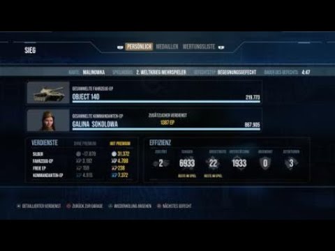 WoT Console Obj  140 - 7K Damage