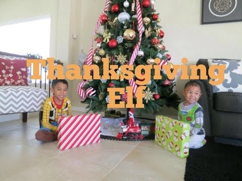 Thanksgiving Elf : IJK fam Vlog #29