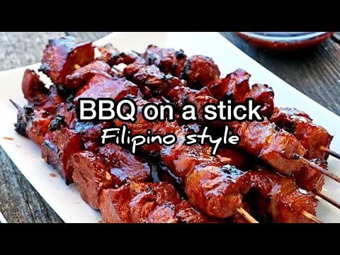 BBQ On a Stick Pinoy Street Food recipe