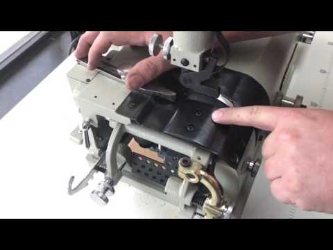CB 801 Bell Knife Skiver   Initial settings & adjustments