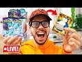 Opening 216 Pokemon Packs for RARE CARDS! (Live Stream)