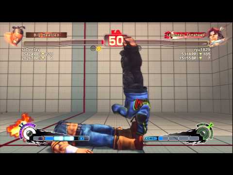 spDeeJay (Dee Jay) Vs ryu1829 (T.Hawk) SSF4 AE Ranked Matches - PSN